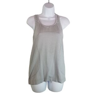 Lululemon swiftly tech striped racerback tank